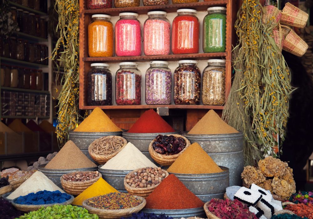 Mercado especiarias - Marrocos