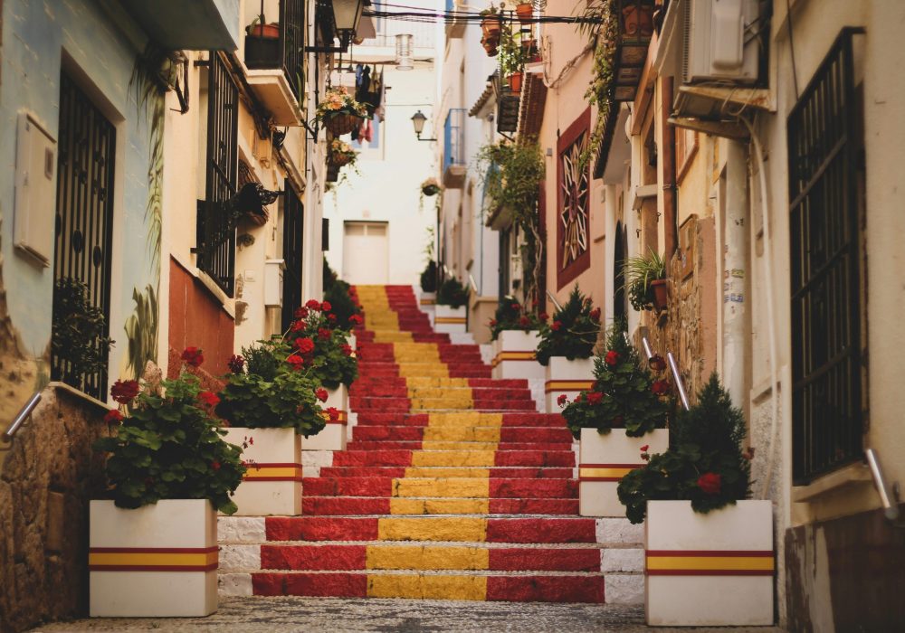 Cor Bandeira - Espanha