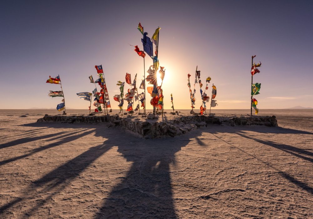 Praça das Bandeiras - Salar de Uyuni - Bolívia (1)